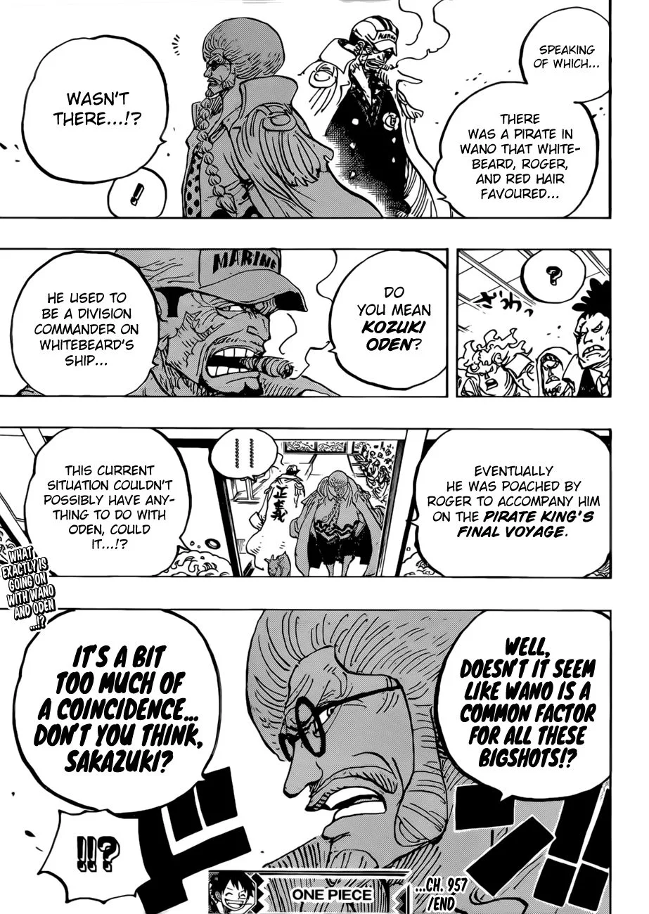 One Piece Chapter 957 page 20
