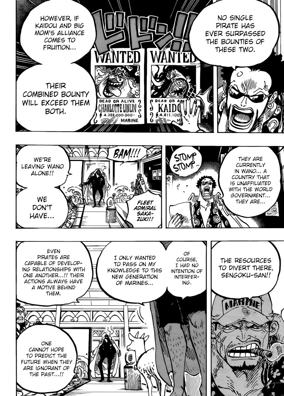 One Piece Chapter 957 page 19