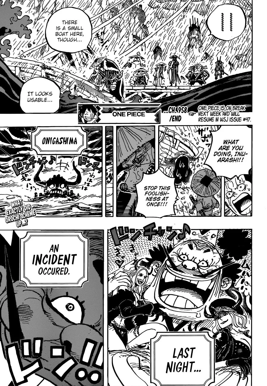 One Piece Chapter 958 page 14