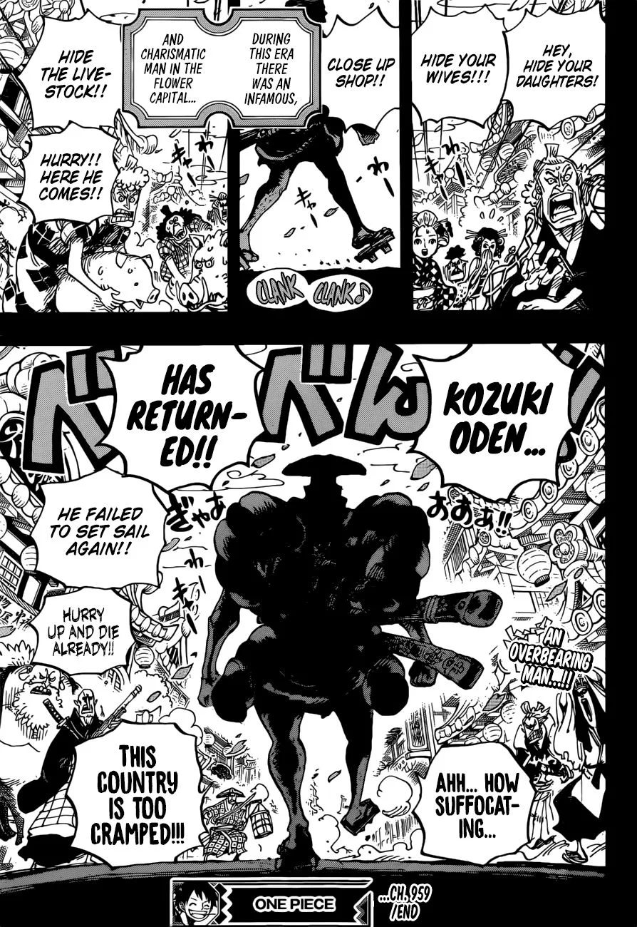 One Piece Chapter 959 page 18