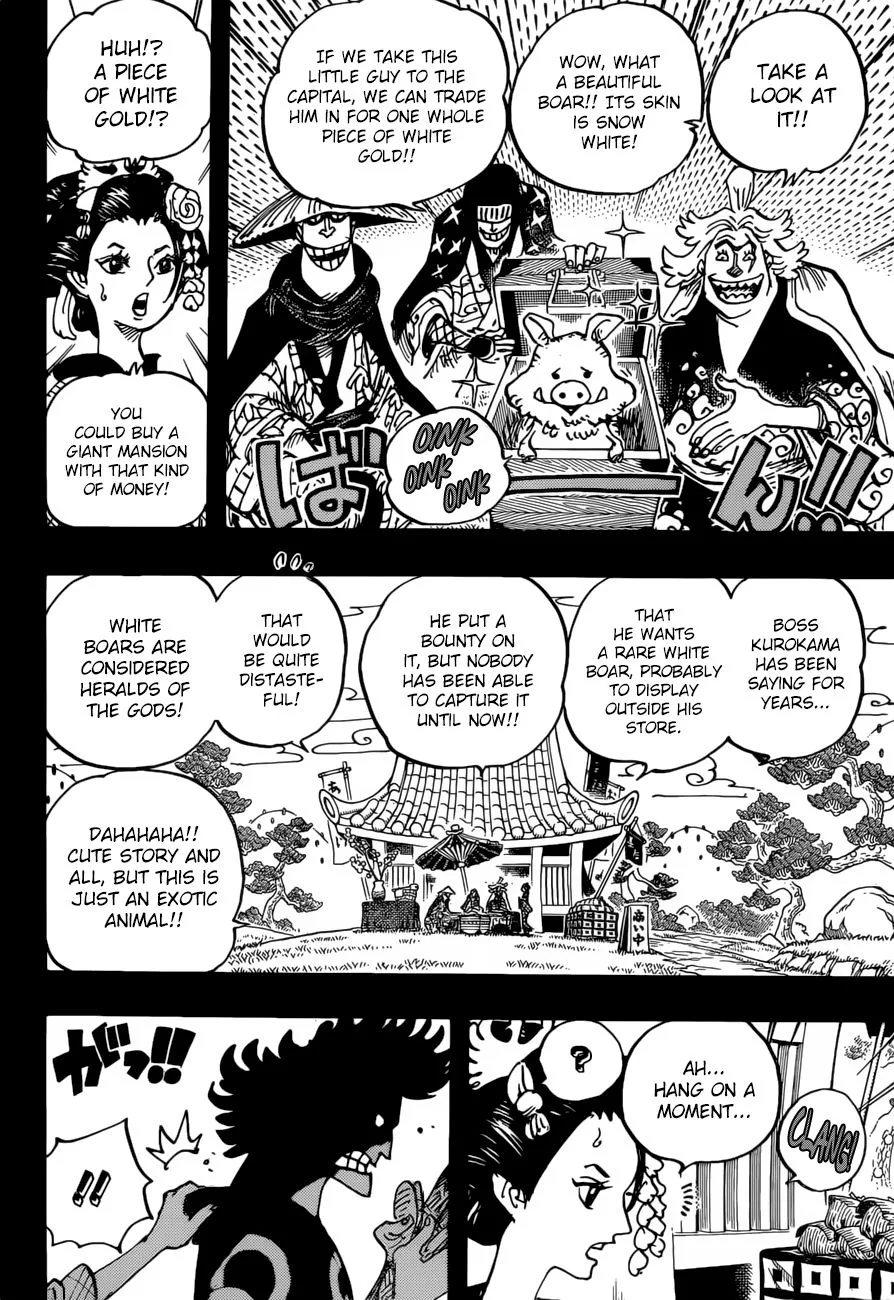 One Piece Chapter 960 page 5