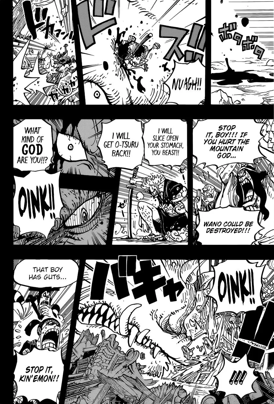 One Piece Chapter 961 page 9