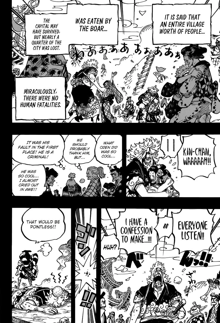 One Piece Chapter 961 page 13