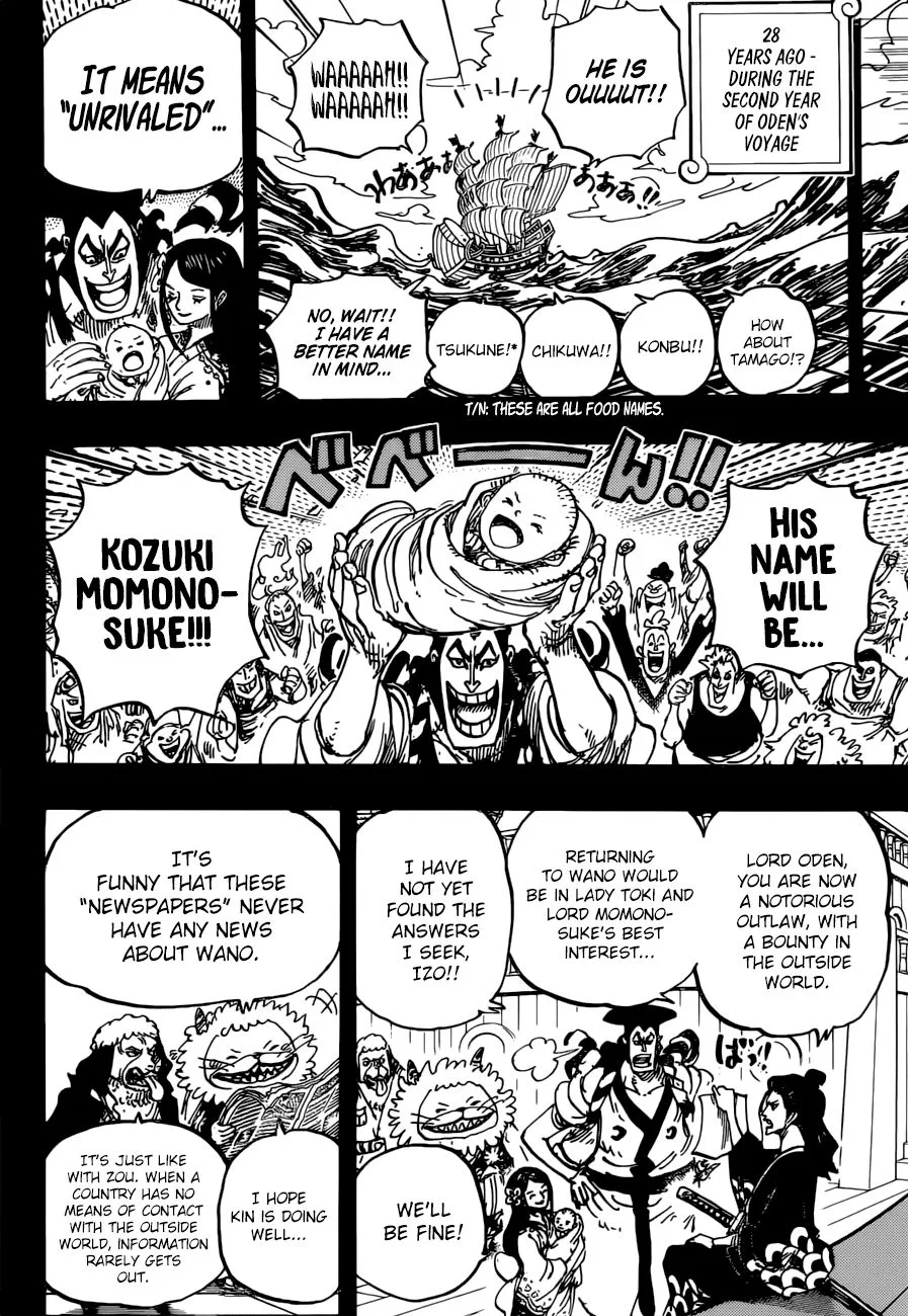 One Piece Chapter 965 page 5
