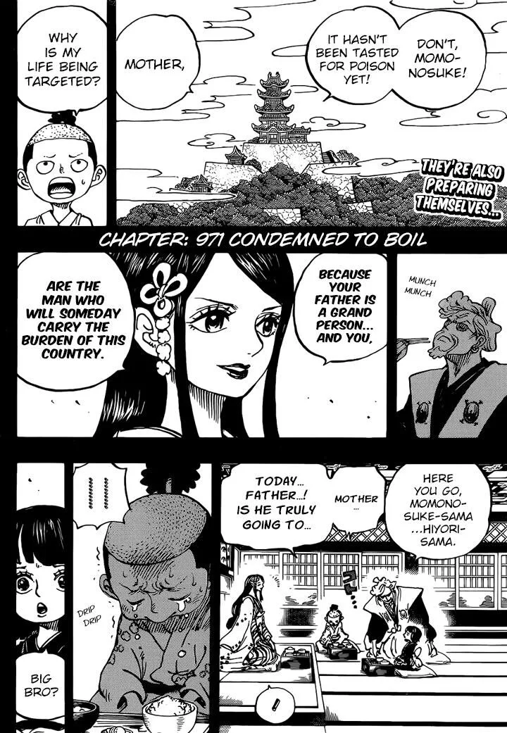 One Piece Chapter 971 page 2