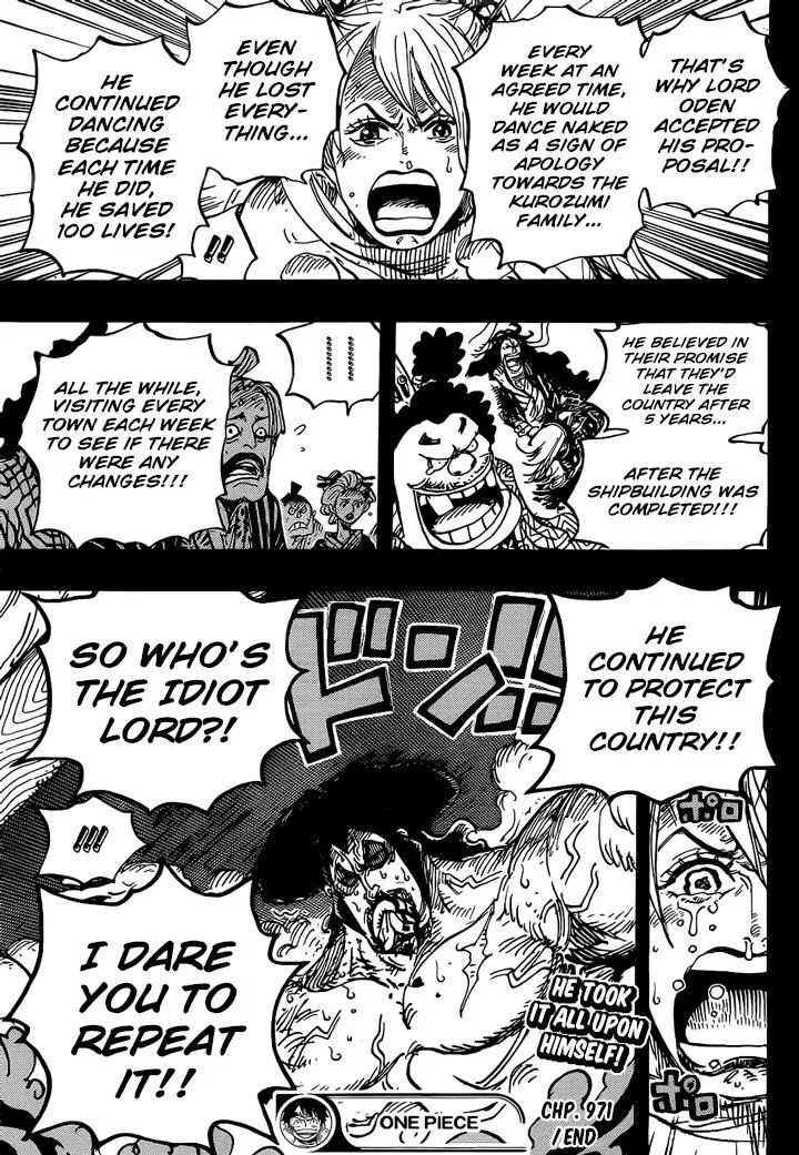 One Piece Chapter 971 page 16
