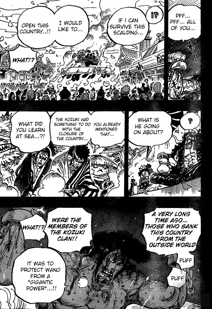 One Piece Chapter 972 page 6