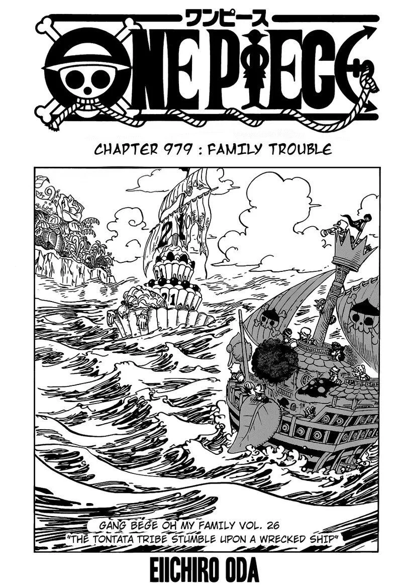 One Piece Chapter 979 page 1