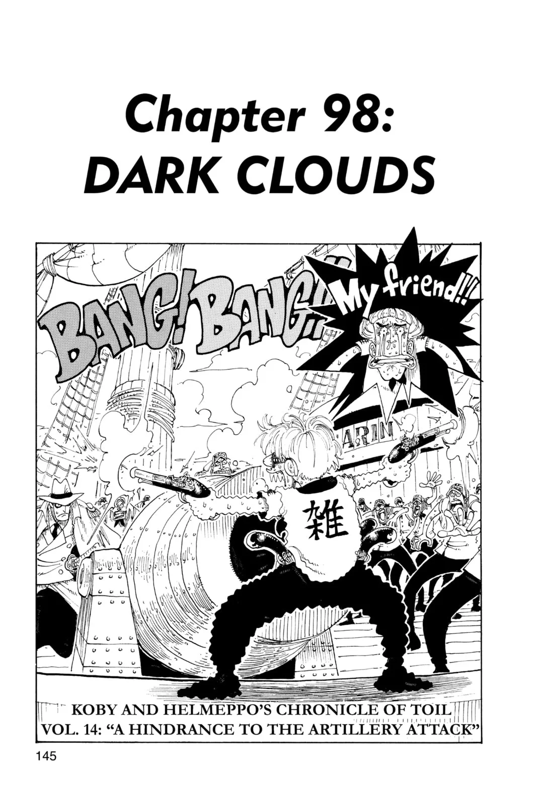 One Piece Chapter 98.1 page 1
