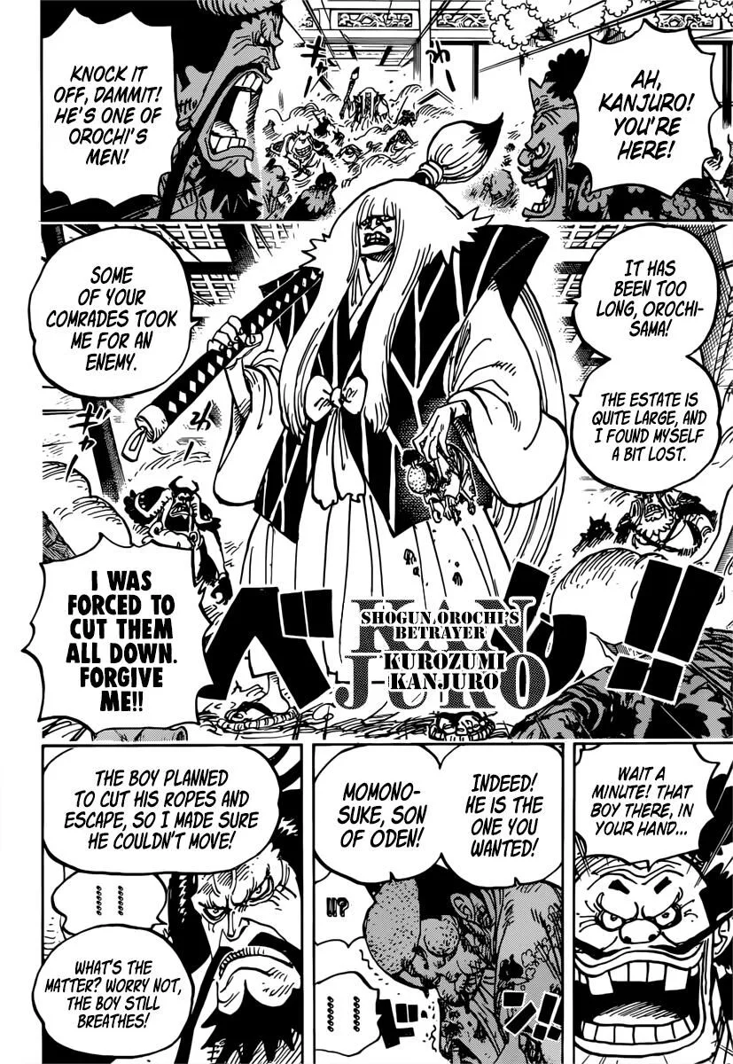 One Piece Chapter 982 page 4