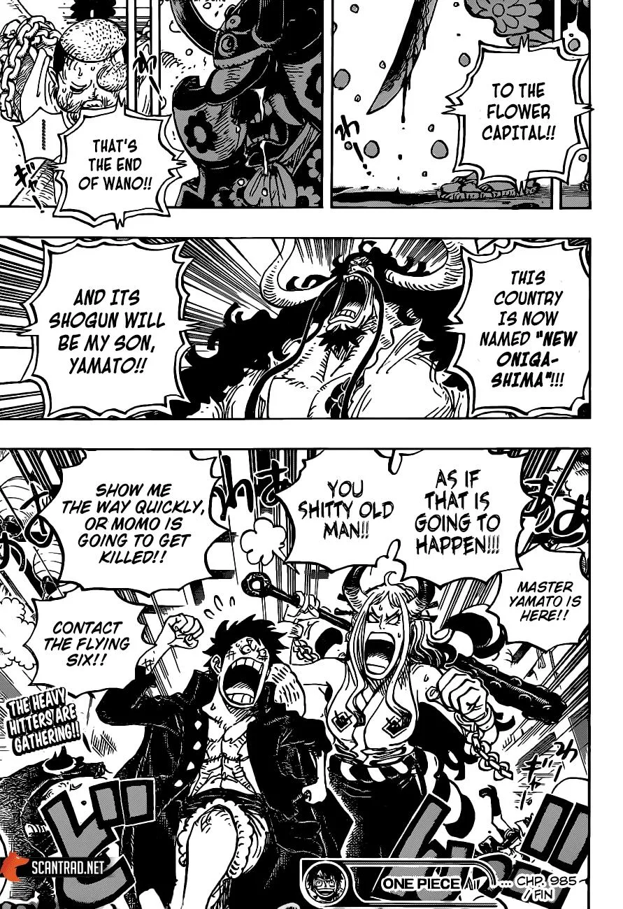 One Piece Chapter 985 page 17