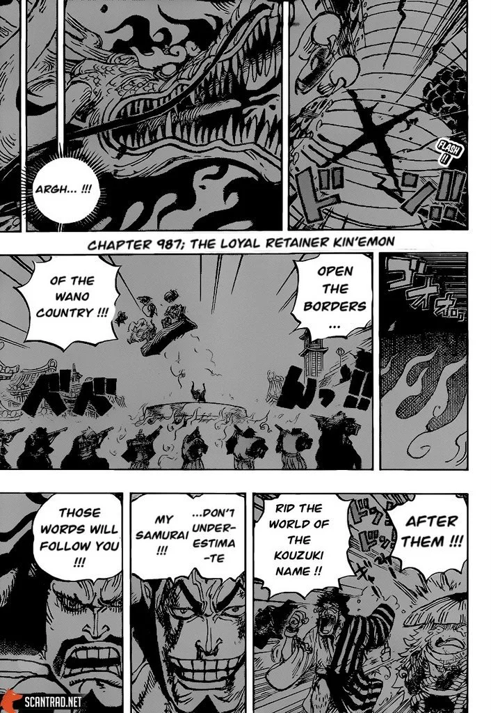 One Piece Chapter 987 page 4