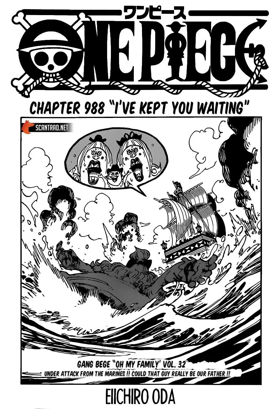 One Piece Chapter 988 page 2