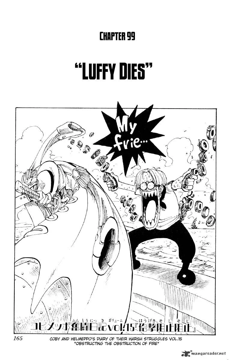 One Piece Chapter 99 page 1