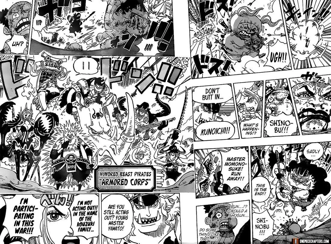 One Piece Chapter 993 page 13