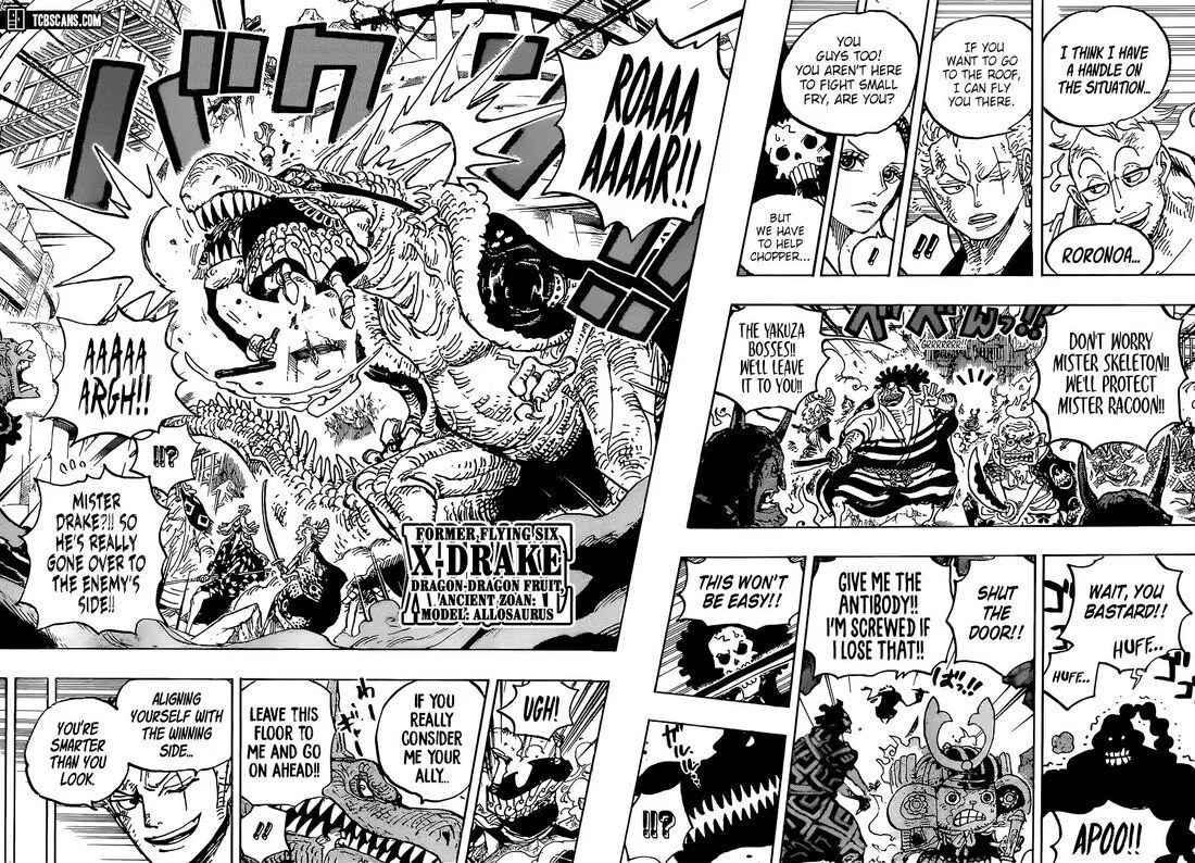 One Piece Chapter 998 page 6