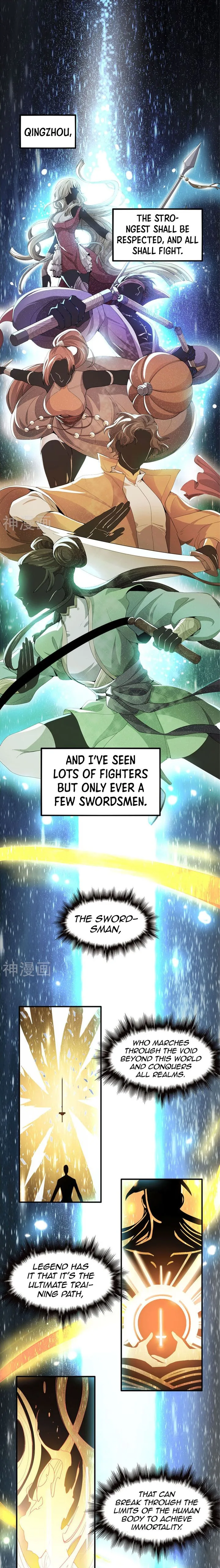 One Sword Reigns Supreme Chapter 0 page 1
