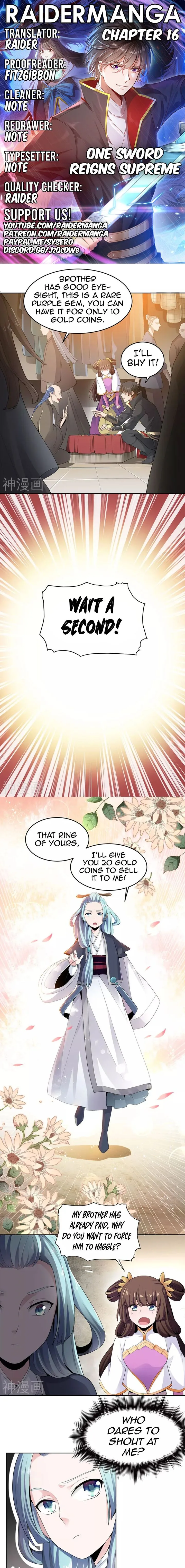 One Sword Reigns Supreme Chapter 16 page 1