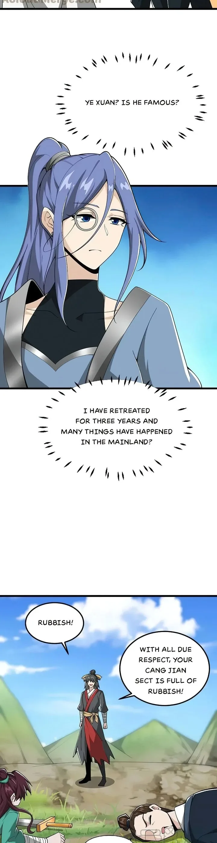 One Sword Reigns Supreme Chapter 309 page 8