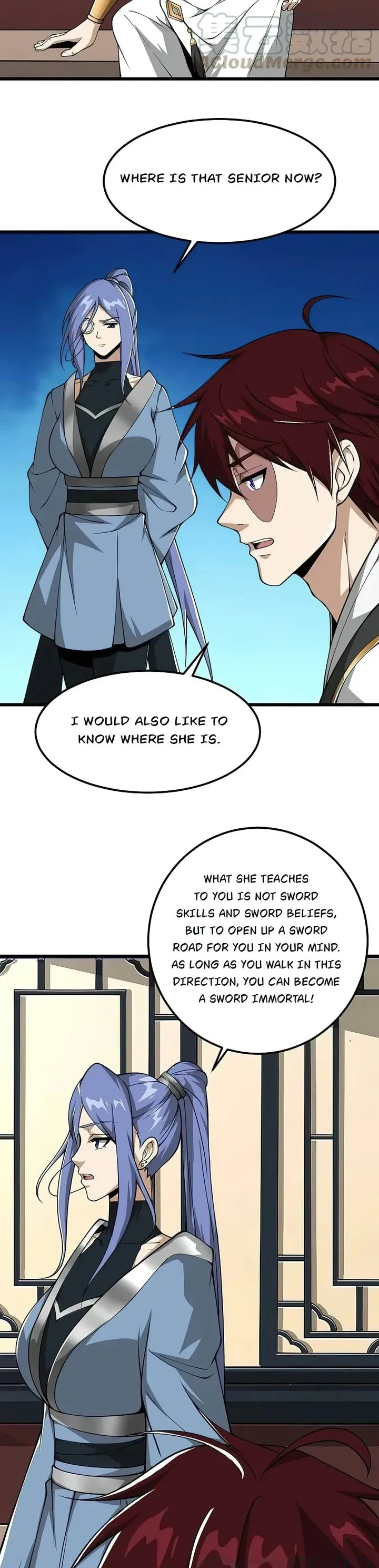 One Sword Reigns Supreme Chapter 310 page 8
