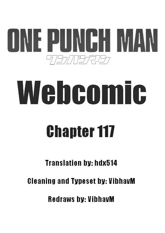 OnePunch-Man (ONE) Chapter 117 page 1