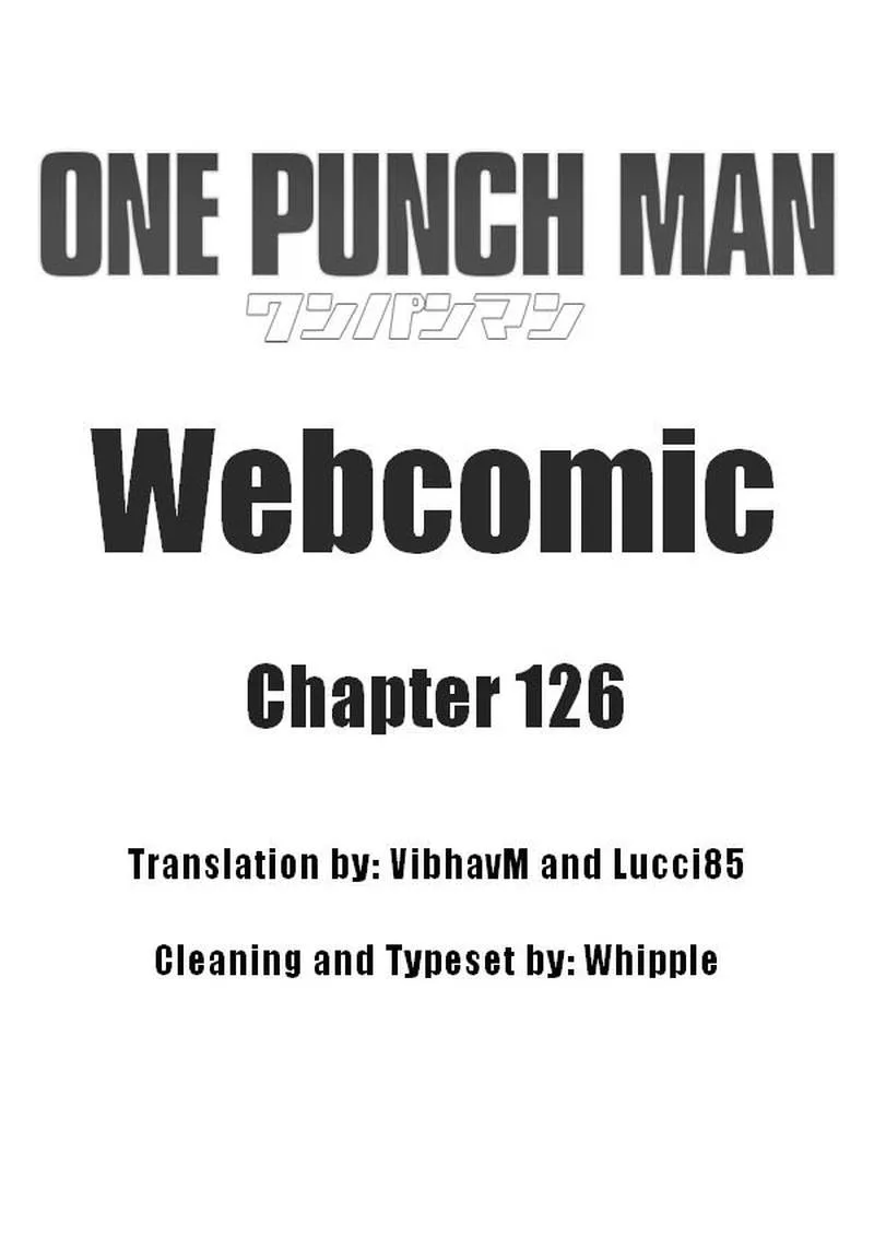 OnePunch-Man (ONE) Chapter 126 page 1