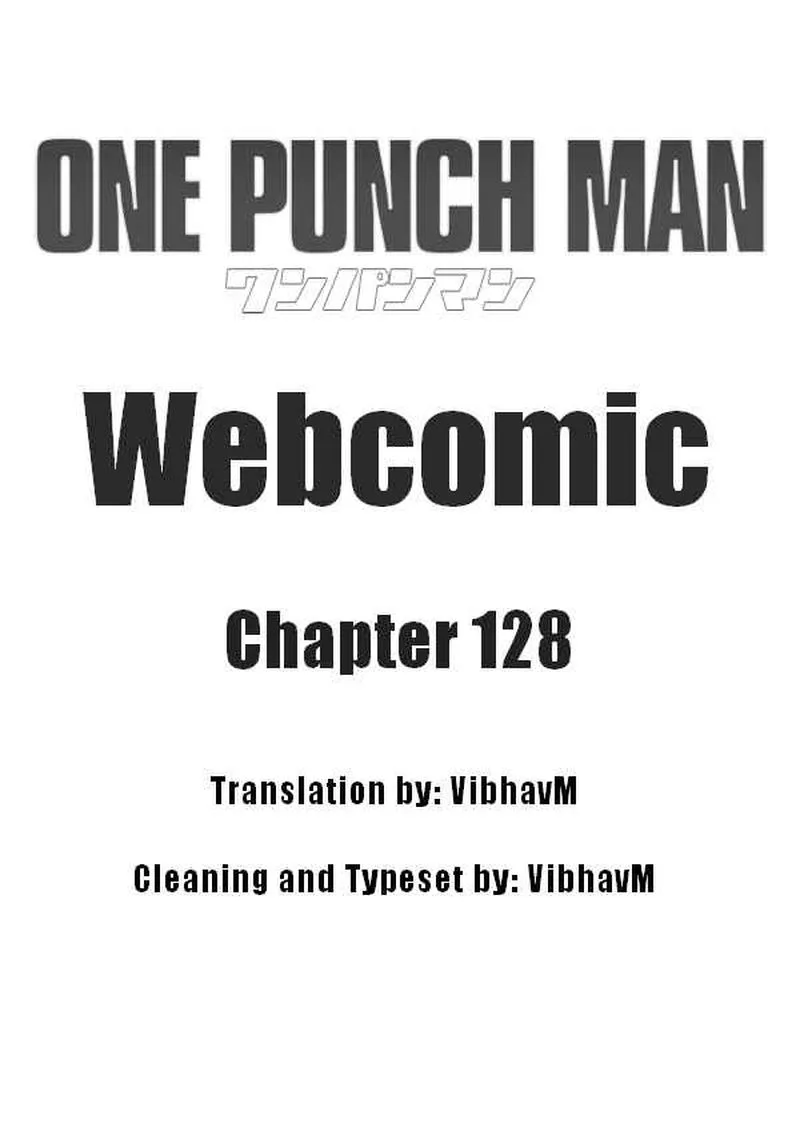 OnePunch-Man (ONE) Chapter 128 page 1