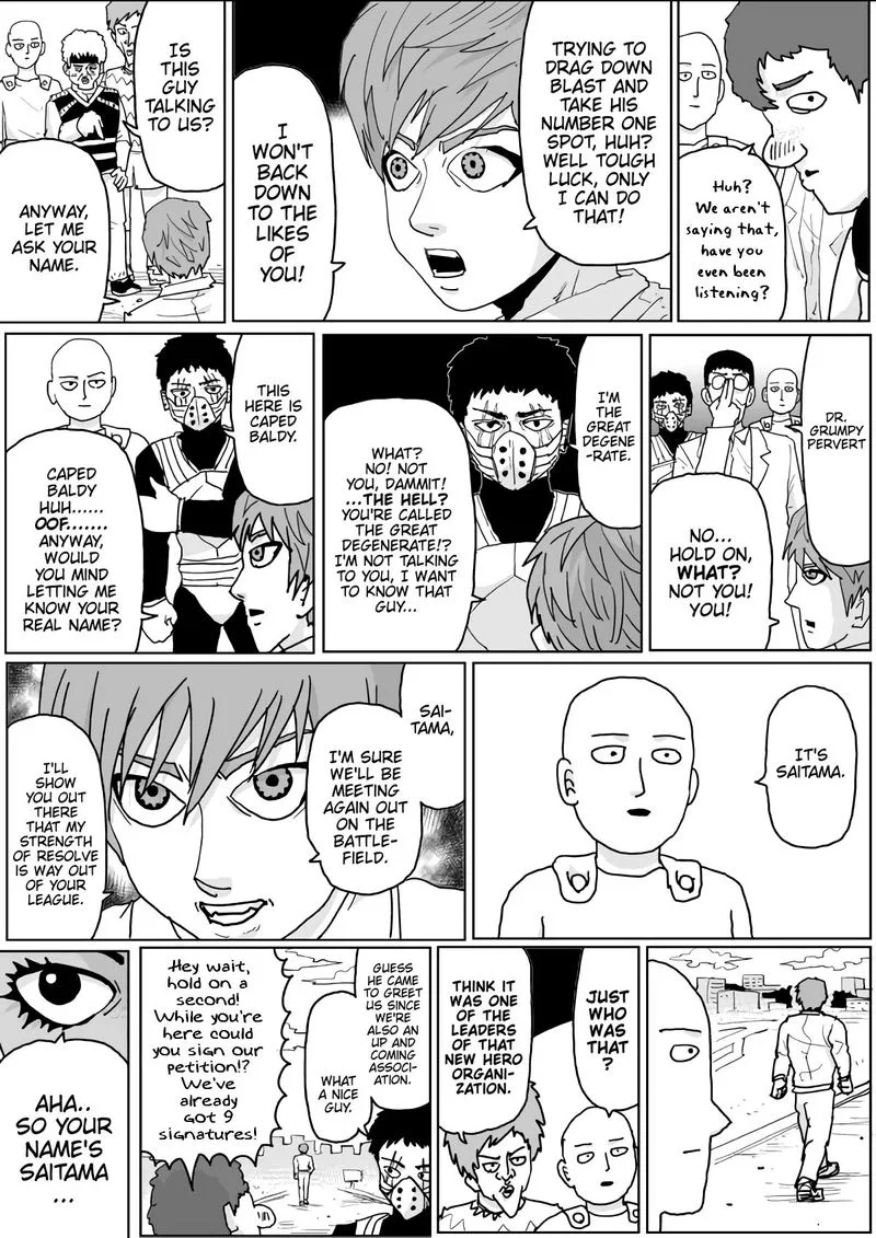 OnePunch-Man (ONE) Chapter 134 page 9