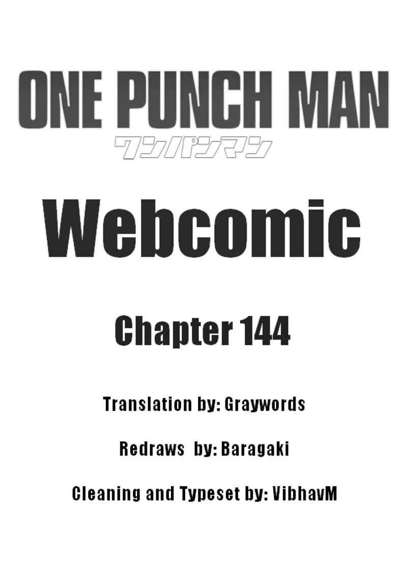 OnePunch-Man (ONE) Chapter 144 page 1
