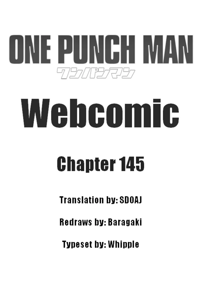 OnePunch-Man (ONE) Chapter 145 page 1