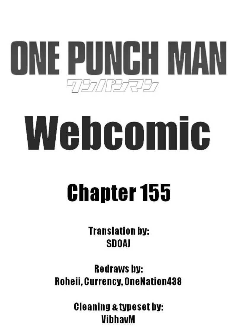 OnePunch-Man (ONE) Chapter 155 page 1