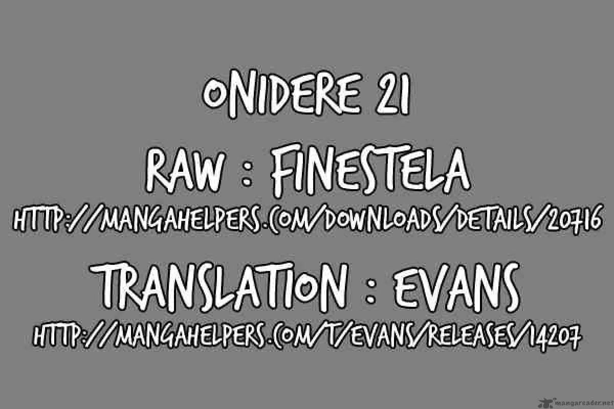 Onidere Chapter 21 page 15