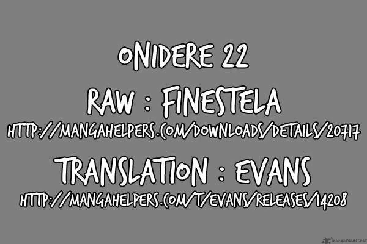 Onidere Chapter 22 page 15