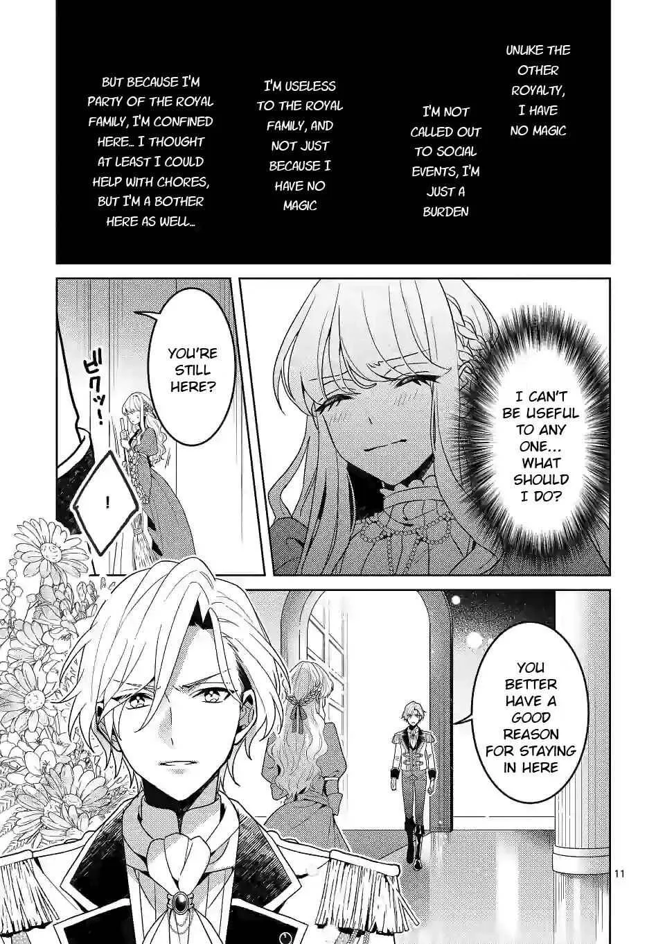 Onimotsu to Yobareta Tensei Hime wa, Shoukan Yuusha ni Koi wo Shite Seijo ni Narimashita Chapter 1 page 11