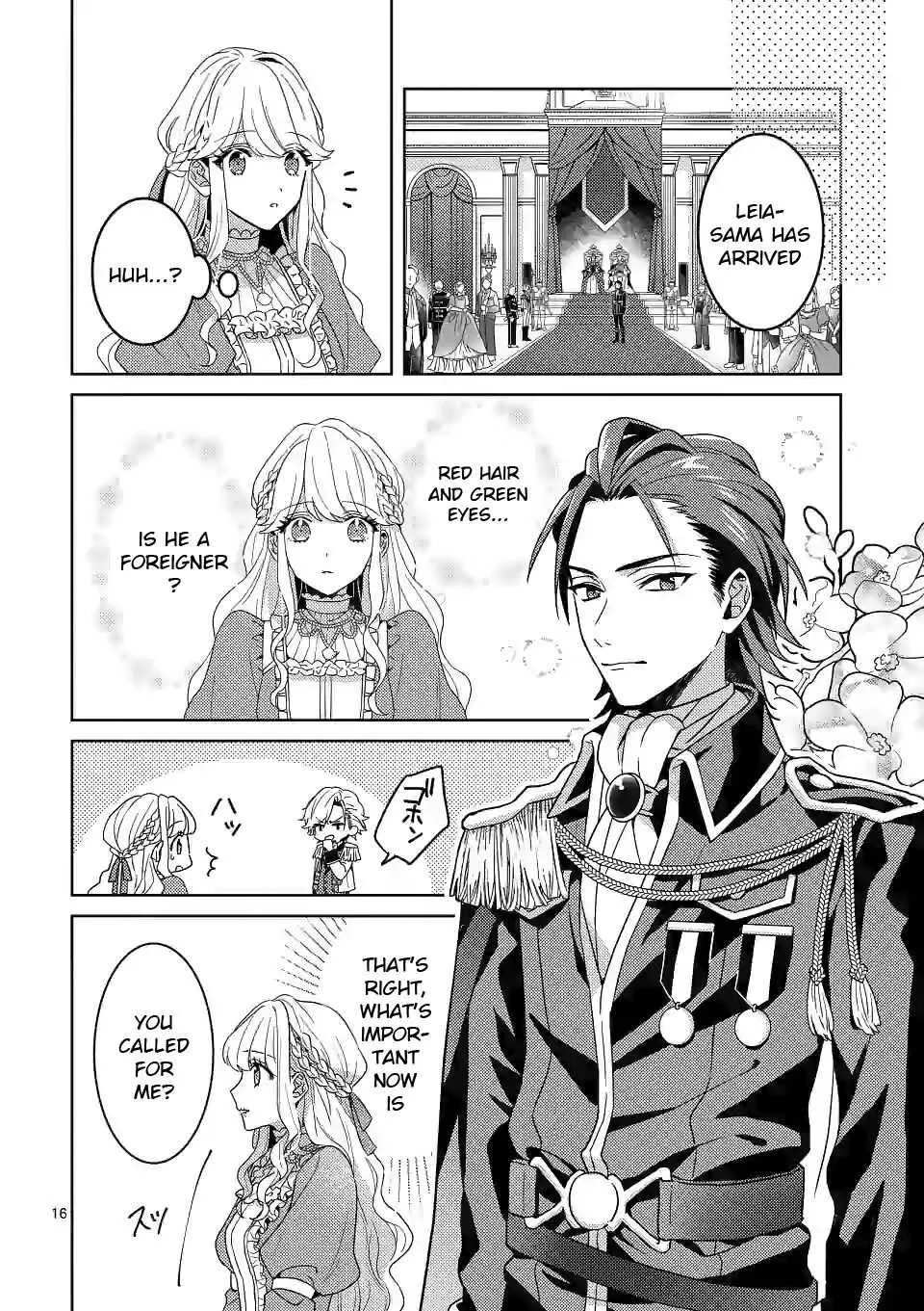 Onimotsu to Yobareta Tensei Hime wa, Shoukan Yuusha ni Koi wo Shite Seijo ni Narimashita Chapter 1 page 16