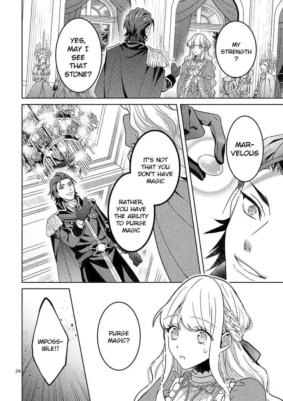 Onimotsu to Yobareta Tensei Hime wa, Shoukan Yuusha ni Koi wo Shite Seijo ni Narimashita Chapter 1 page 24