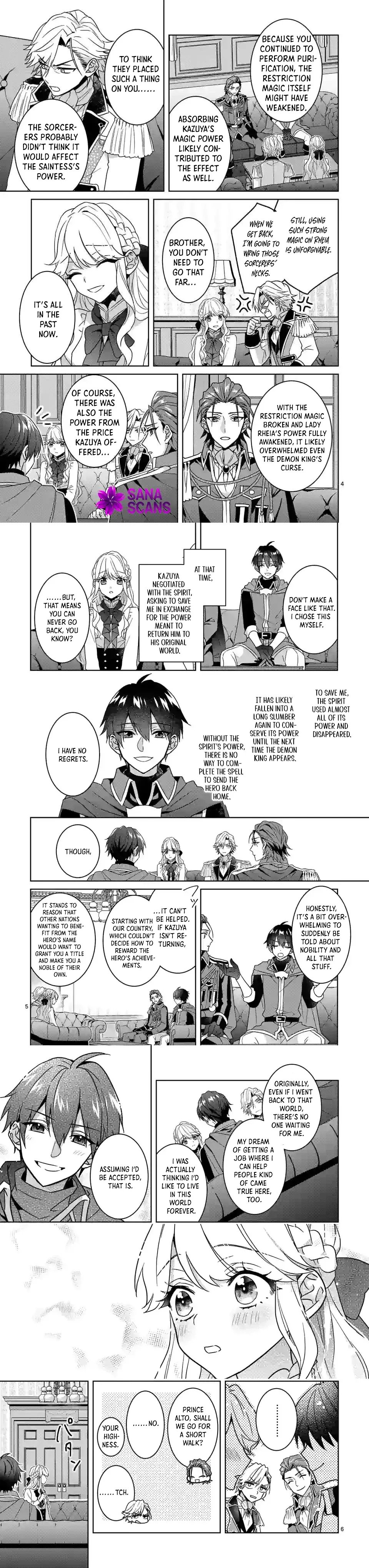 Onimotsu to Yobareta Tensei Hime wa, Shoukan Yuusha ni Koi wo Shite Seijo ni Narimashita Chapter 10 page 2