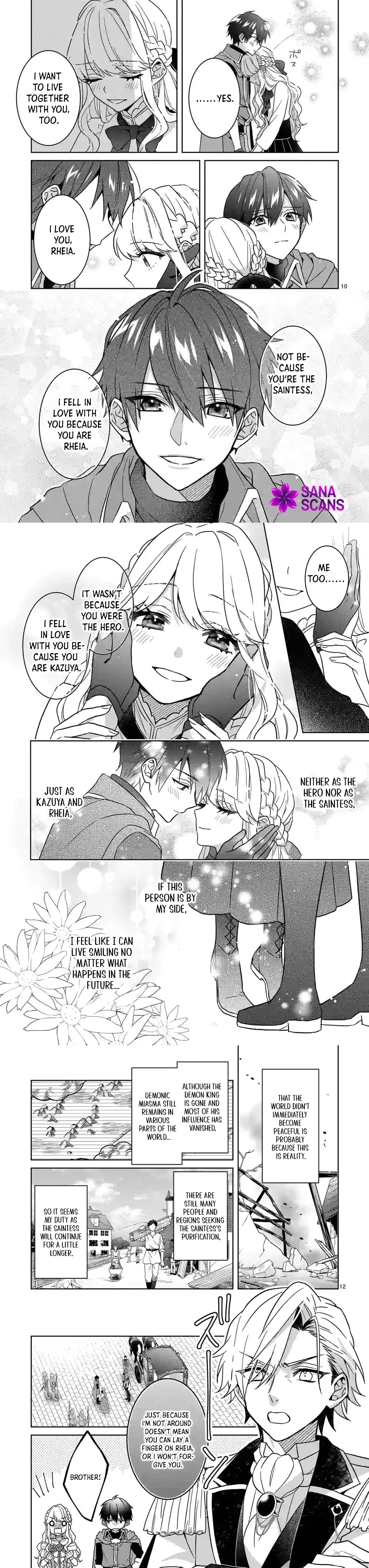 Onimotsu to Yobareta Tensei Hime wa, Shoukan Yuusha ni Koi wo Shite Seijo ni Narimashita Chapter 10 page 4