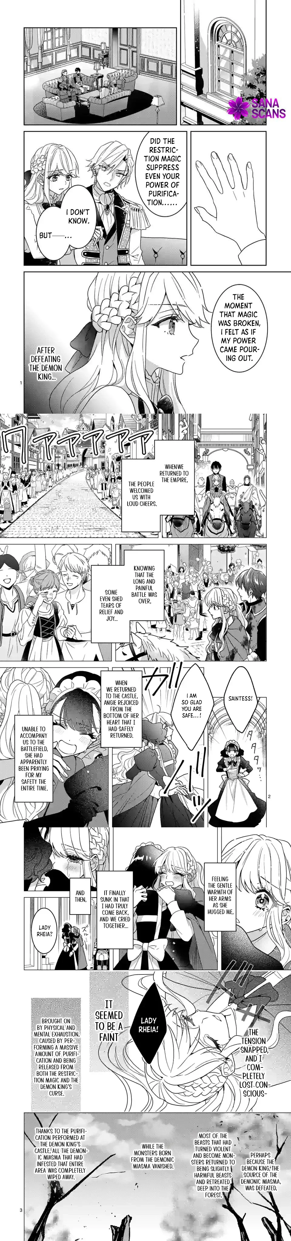 Onimotsu to Yobareta Tensei Hime wa, Shoukan Yuusha ni Koi wo Shite Seijo ni Narimashita Chapter 10 page 1