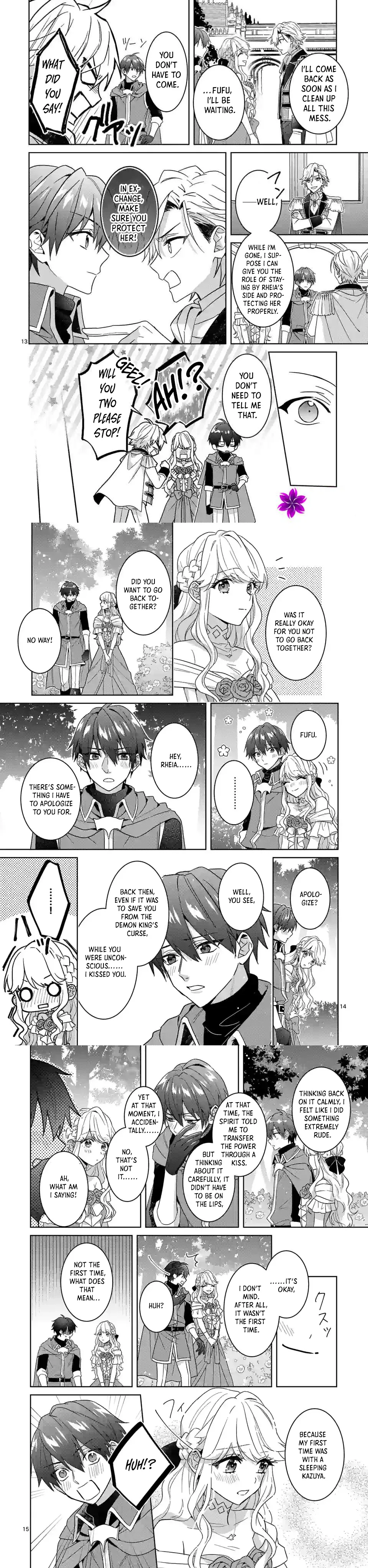 Onimotsu to Yobareta Tensei Hime wa, Shoukan Yuusha ni Koi wo Shite Seijo ni Narimashita Chapter 10 page 5
