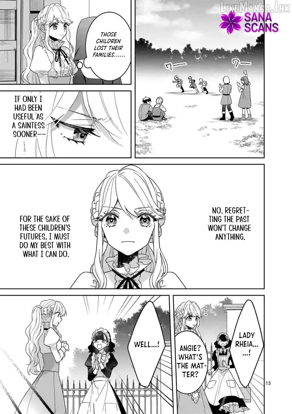 Onimotsu to Yobareta Tensei Hime wa, Shoukan Yuusha ni Koi wo Shite Seijo ni Narimashita Chapter 11 page 13