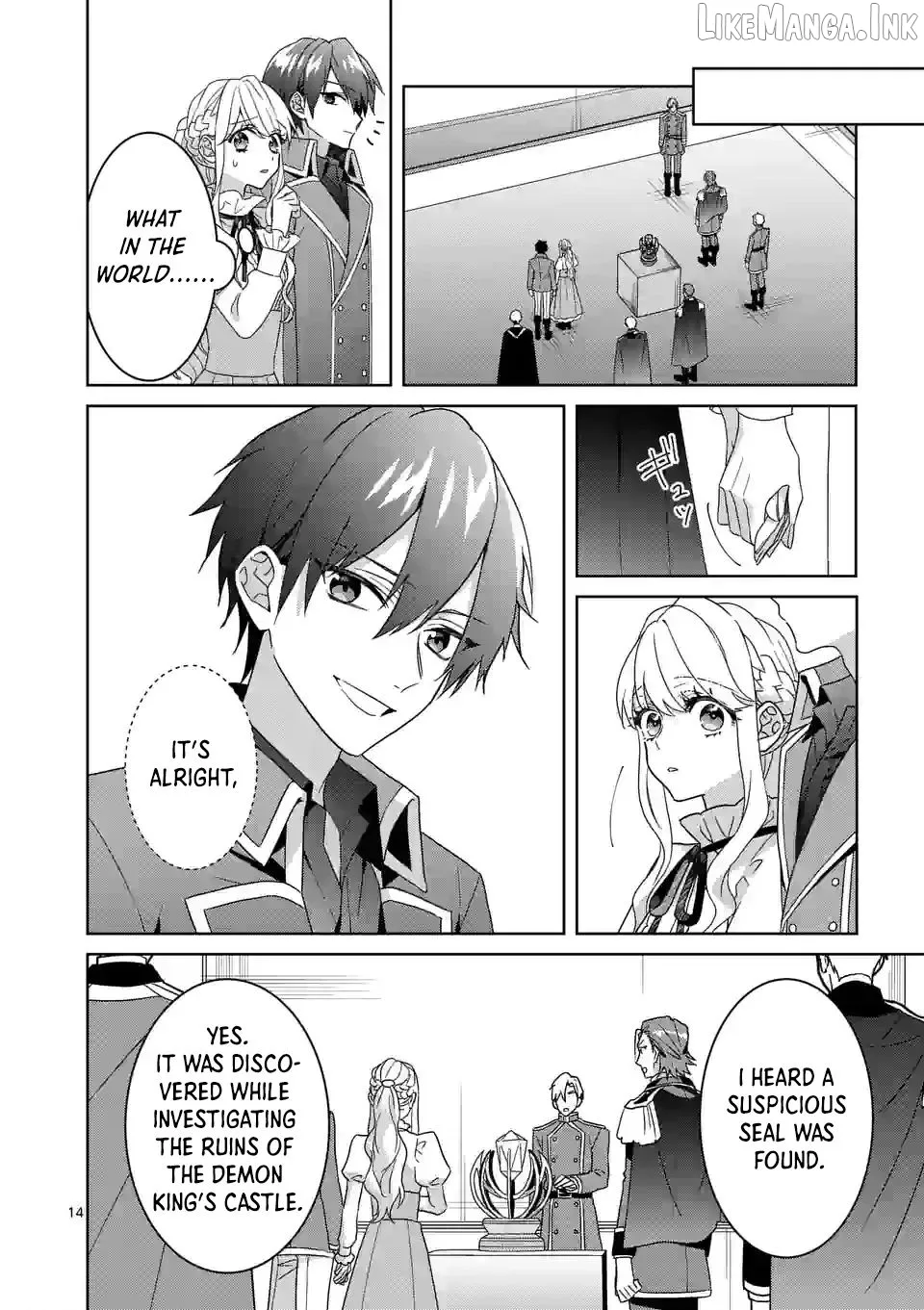 Onimotsu to Yobareta Tensei Hime wa, Shoukan Yuusha ni Koi wo Shite Seijo ni Narimashita Chapter 11 page 14