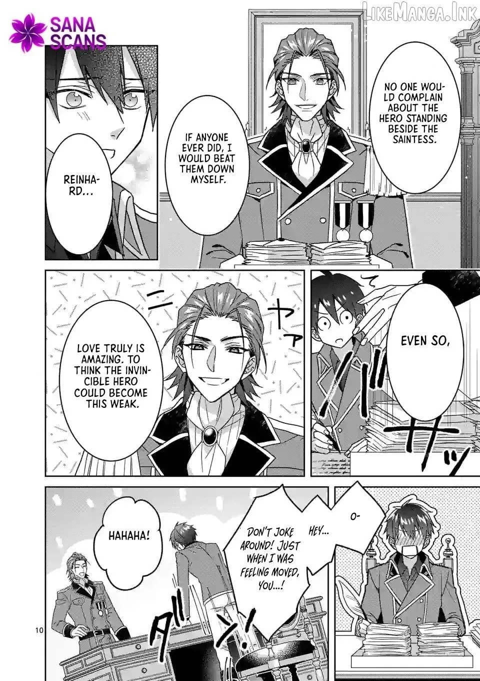Onimotsu to Yobareta Tensei Hime wa, Shoukan Yuusha ni Koi wo Shite Seijo ni Narimashita Chapter 11 page 10