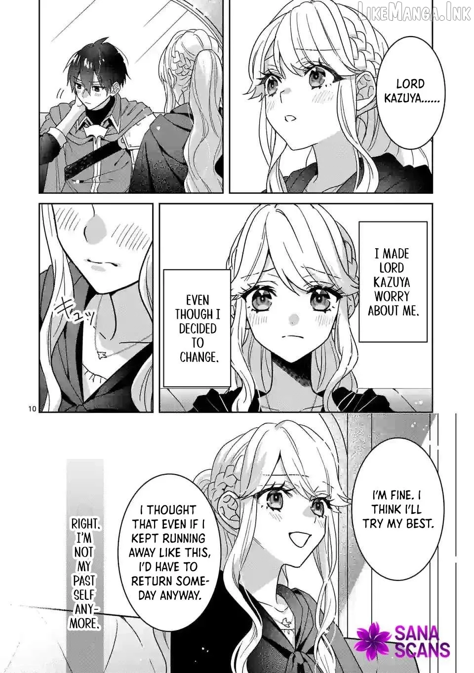 Onimotsu to Yobareta Tensei Hime wa, Shoukan Yuusha ni Koi wo Shite Seijo ni Narimashita Chapter 12 page 10