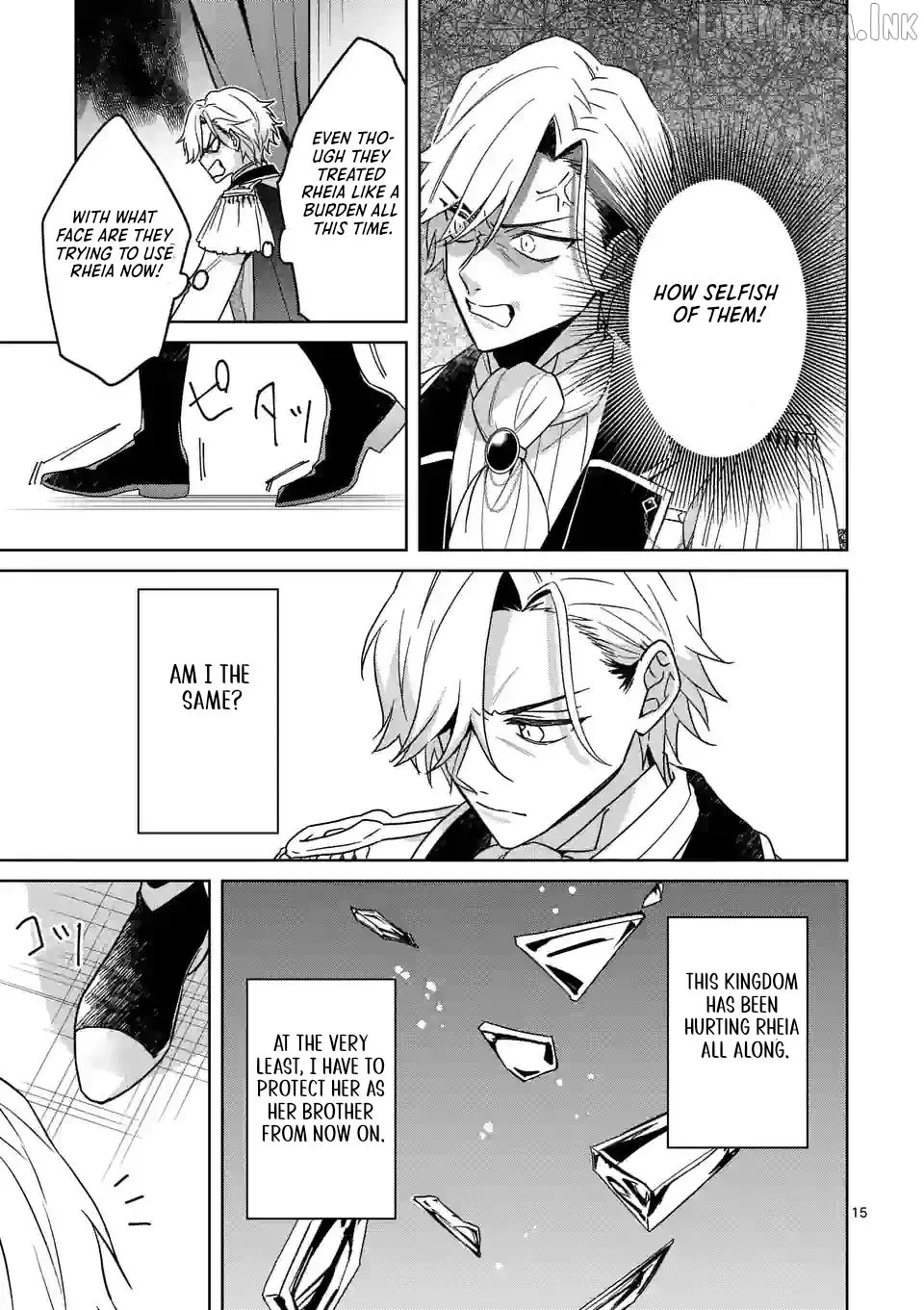 Onimotsu to Yobareta Tensei Hime wa, Shoukan Yuusha ni Koi wo Shite Seijo ni Narimashita Chapter 12 page 15
