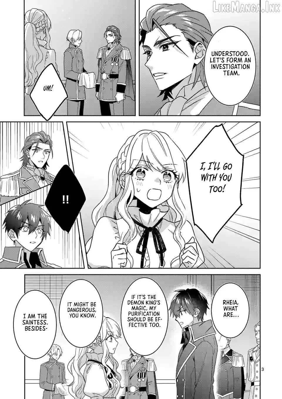 Onimotsu to Yobareta Tensei Hime wa, Shoukan Yuusha ni Koi wo Shite Seijo ni Narimashita Chapter 12 page 3
