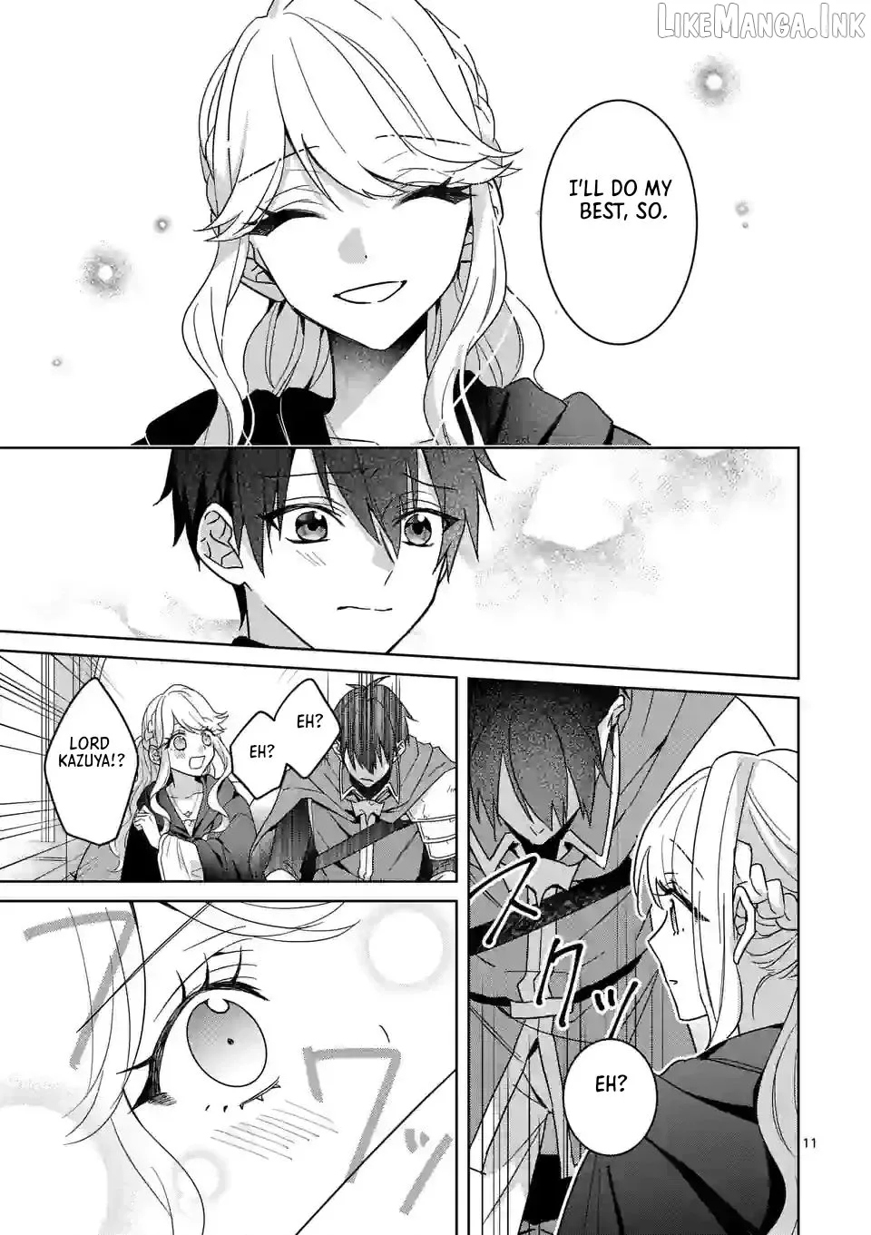 Onimotsu to Yobareta Tensei Hime wa, Shoukan Yuusha ni Koi wo Shite Seijo ni Narimashita Chapter 12 page 11
