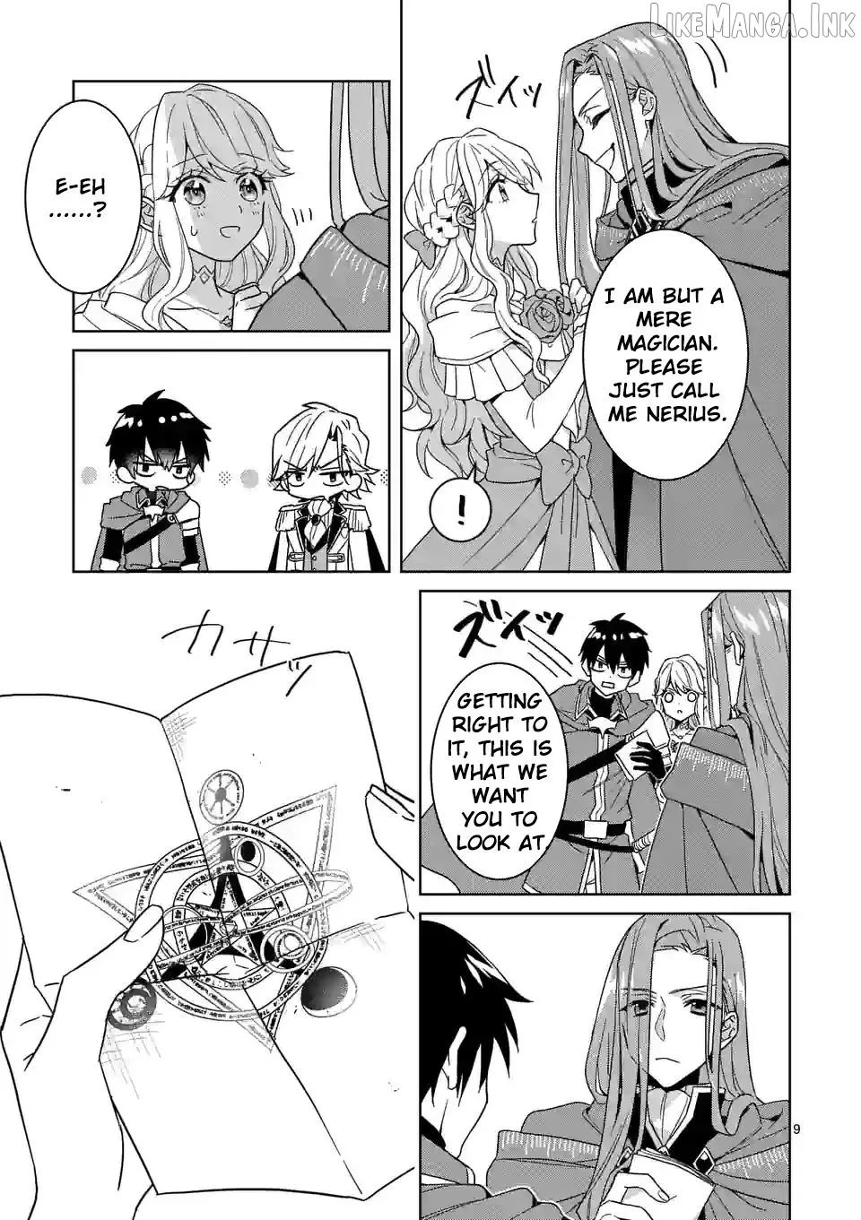 Onimotsu to Yobareta Tensei Hime wa, Shoukan Yuusha ni Koi wo Shite Seijo ni Narimashita Chapter 13 page 9