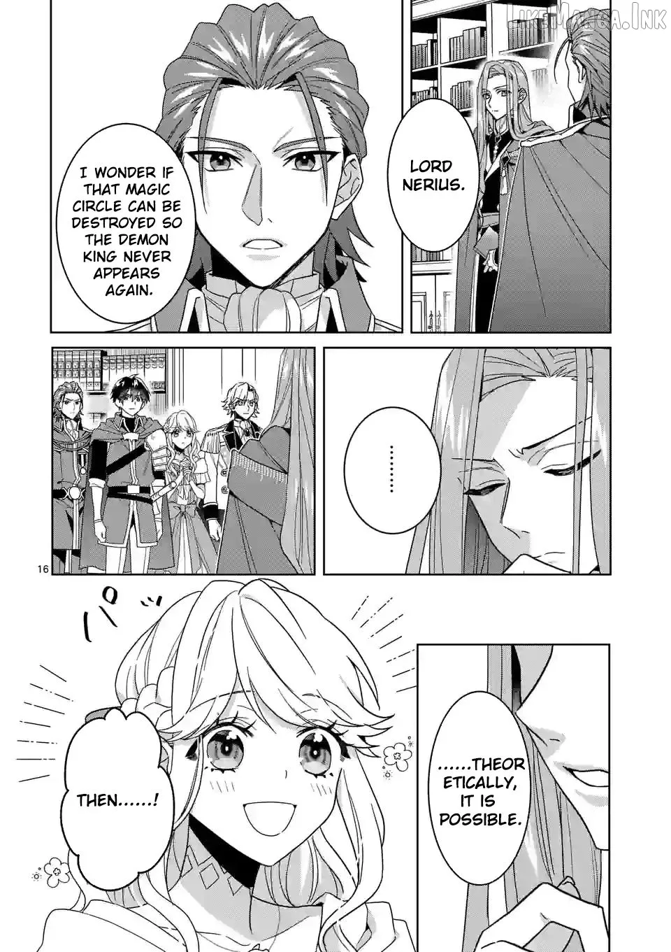 Onimotsu to Yobareta Tensei Hime wa, Shoukan Yuusha ni Koi wo Shite Seijo ni Narimashita Chapter 13 page 16
