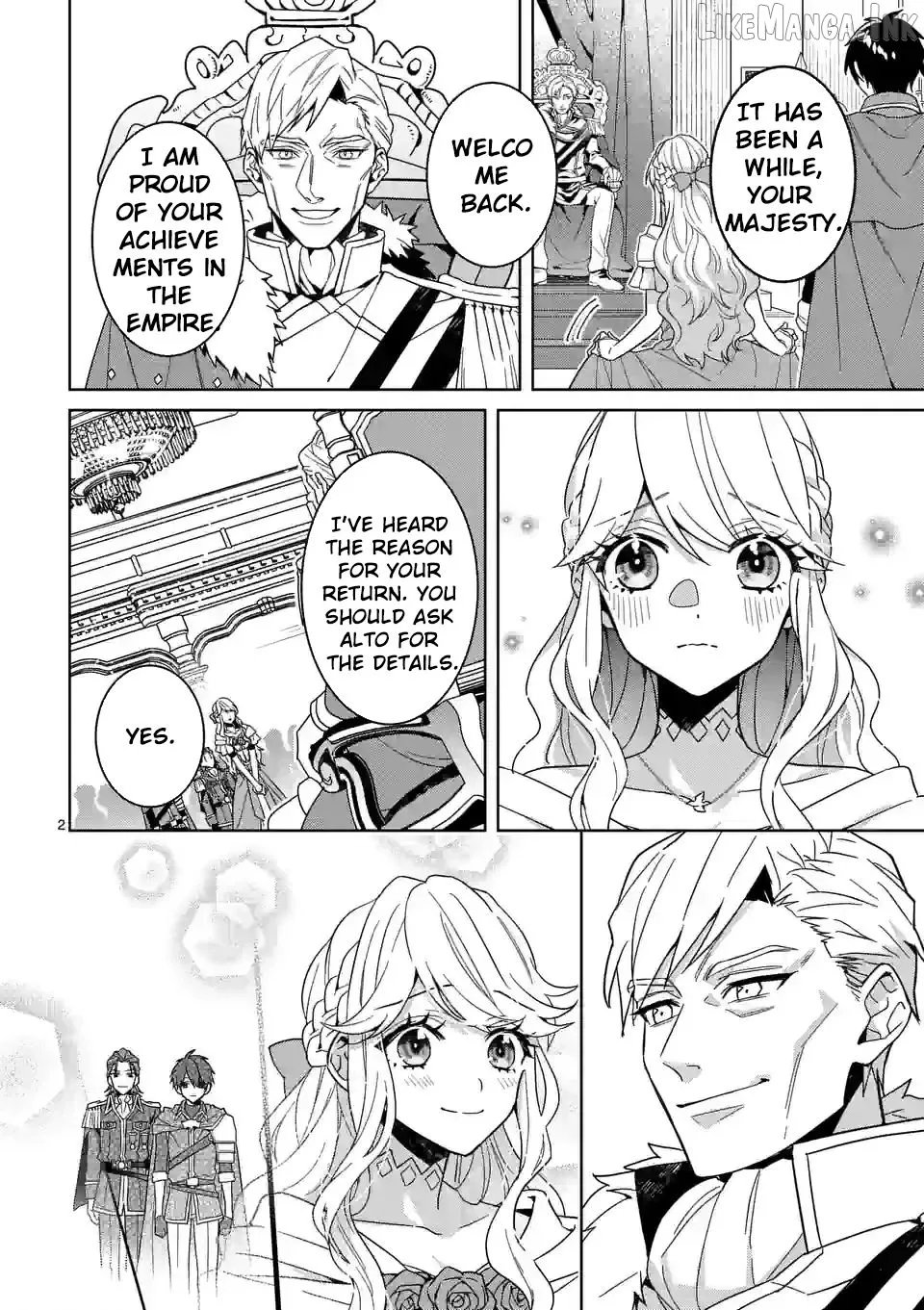 Onimotsu to Yobareta Tensei Hime wa, Shoukan Yuusha ni Koi wo Shite Seijo ni Narimashita Chapter 13 page 2